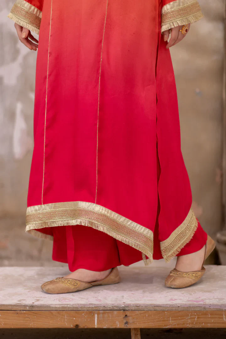 3-Piece Manizeh Cotton Silk & Chiffon Set